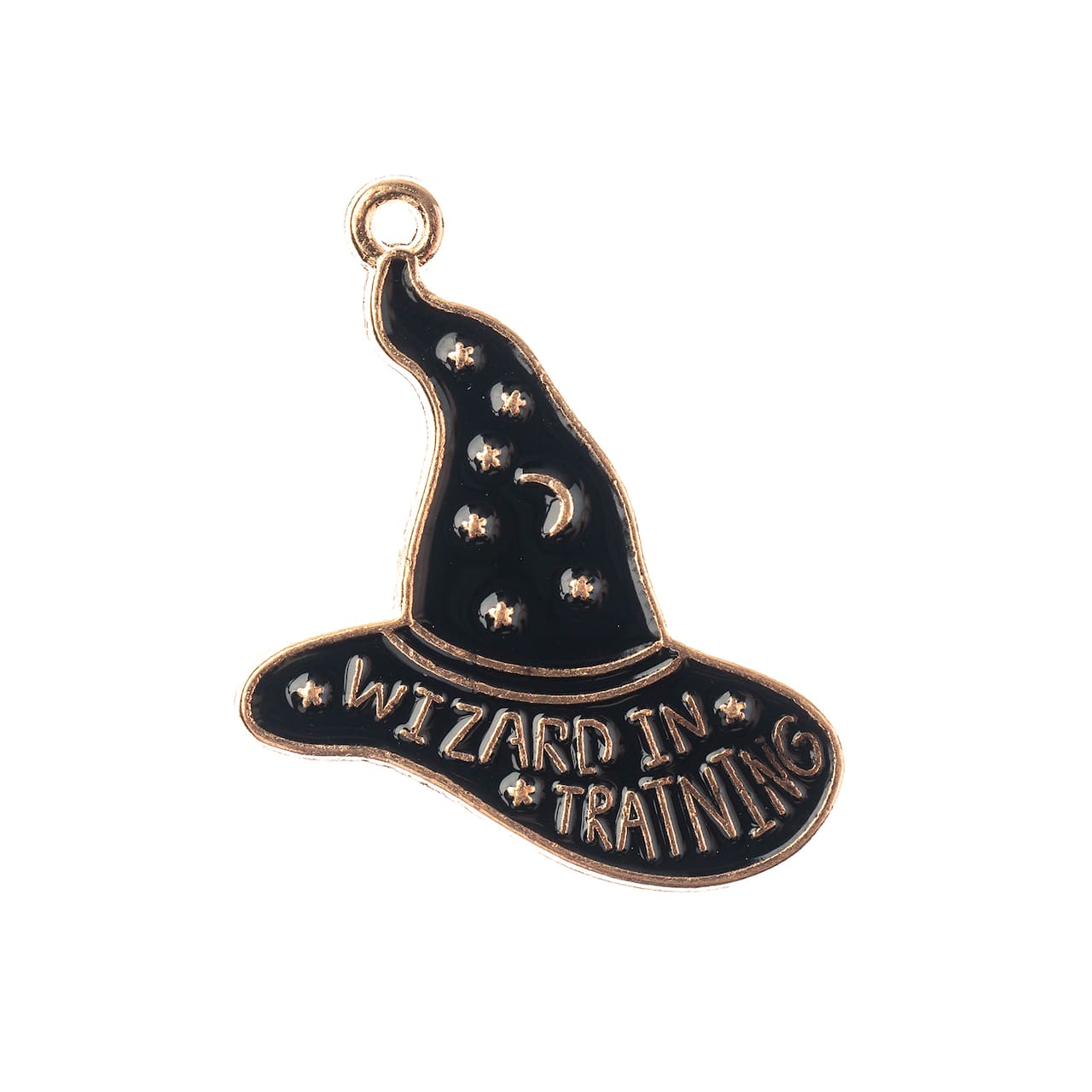 John Bead Sweet & Petite Halloween Small Wizard Hat Charms, 6ct.